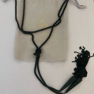 Kendra Scott Phara Necklace in Matte Green